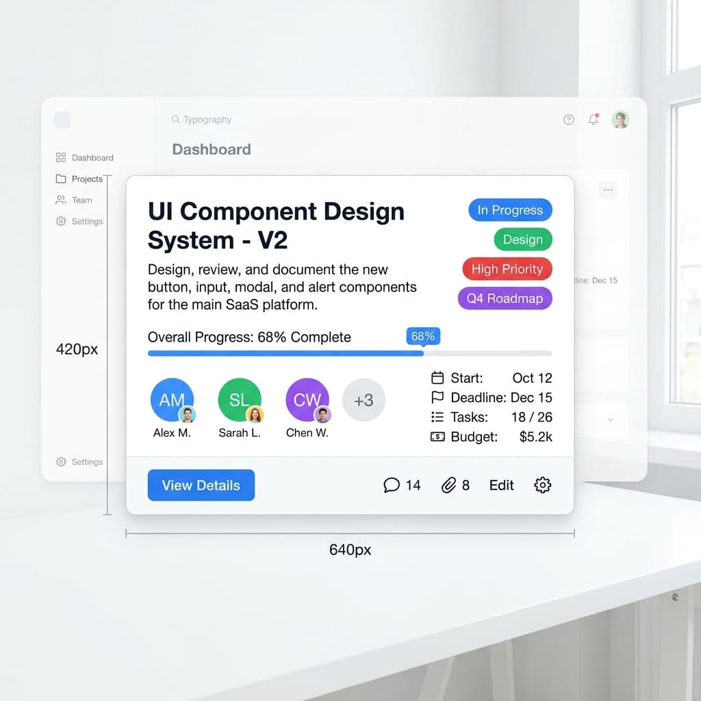 UI Component Design System